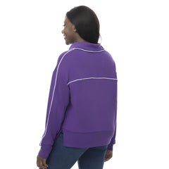 Zoozatz Women's Washington Traditions Half Zip