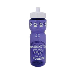 Neil Purple WA W Huskies Pete Water Bottle 28oz