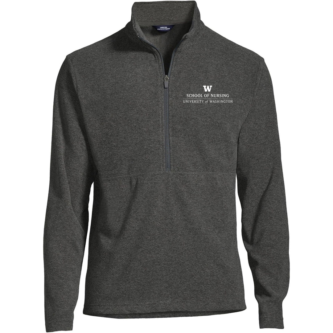Lands' End Men's UW School of Nursing Thermacheck Fleece Quarter Zip