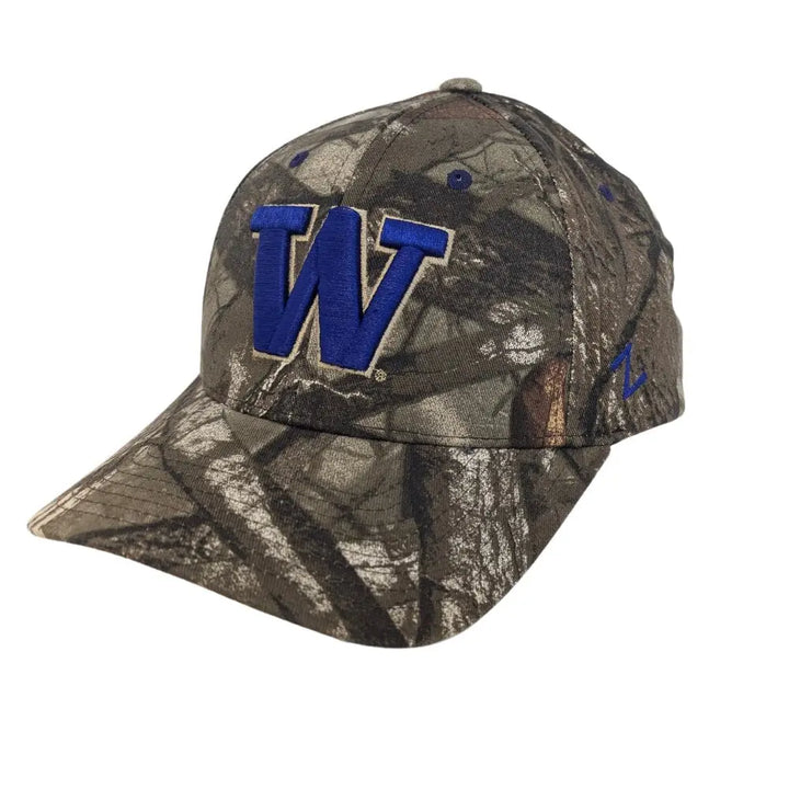 Zephyr Forest Camo W Logo Remington Structured Adjustable Hat