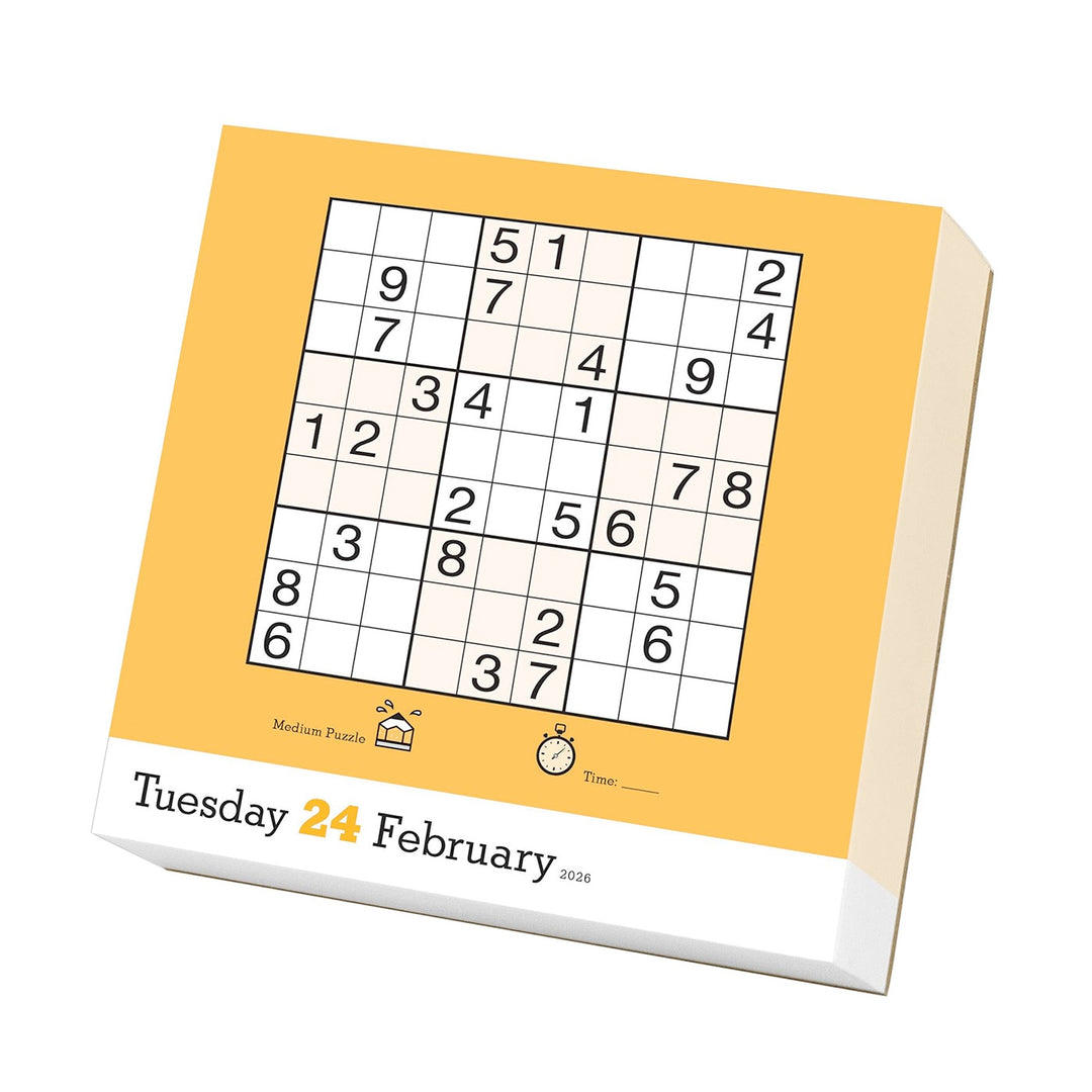 Original Sudoku Page-A-Day Calendar 2026