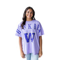 Gameday Social Women's Washington Huskies Southern Split Oversized Band Tee thumbnail