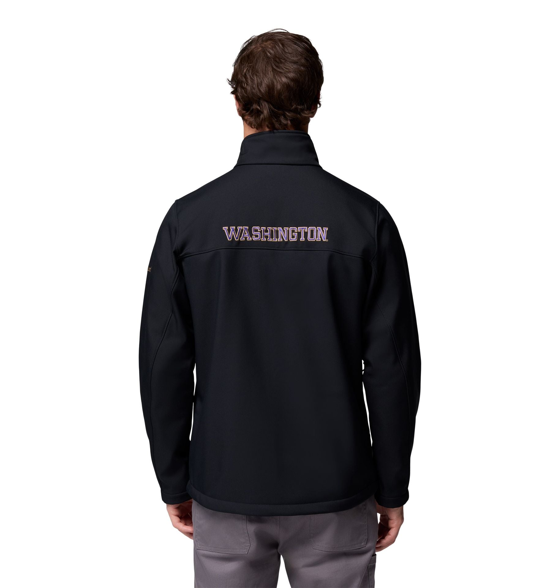 Columbia Men's Washington Huskies Ascender III Softshell Jacket