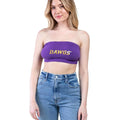 Hype and Vice Women's Dawgs Bandeau Top Front thumbnail