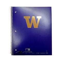 RS 'W' Logo 8.5" x 11" 1-Subject Notebook