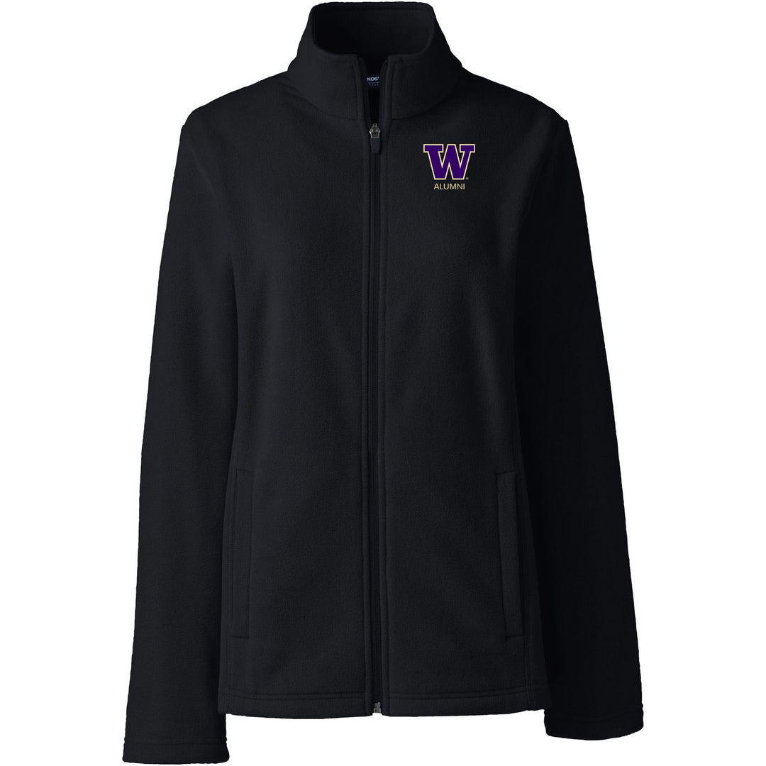 Lands' End Women's UW Alumni ThermaCheck Fleece Full Zip
