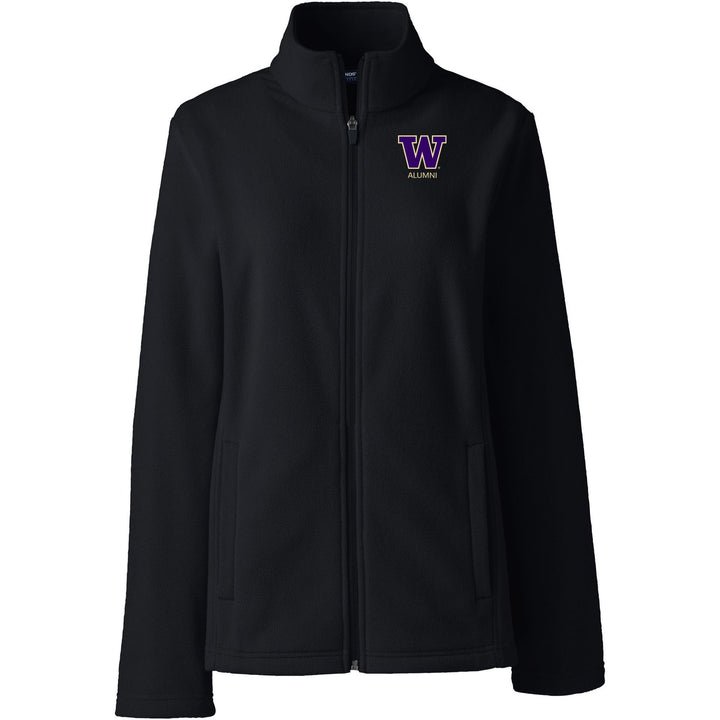 Lands' End Women's UW Alumni ThermaCheck Fleece Full Zip