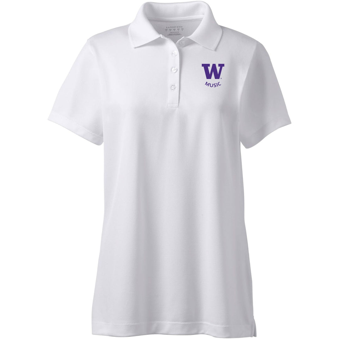 Lands' End Women's UW School of Music Polyester Polo