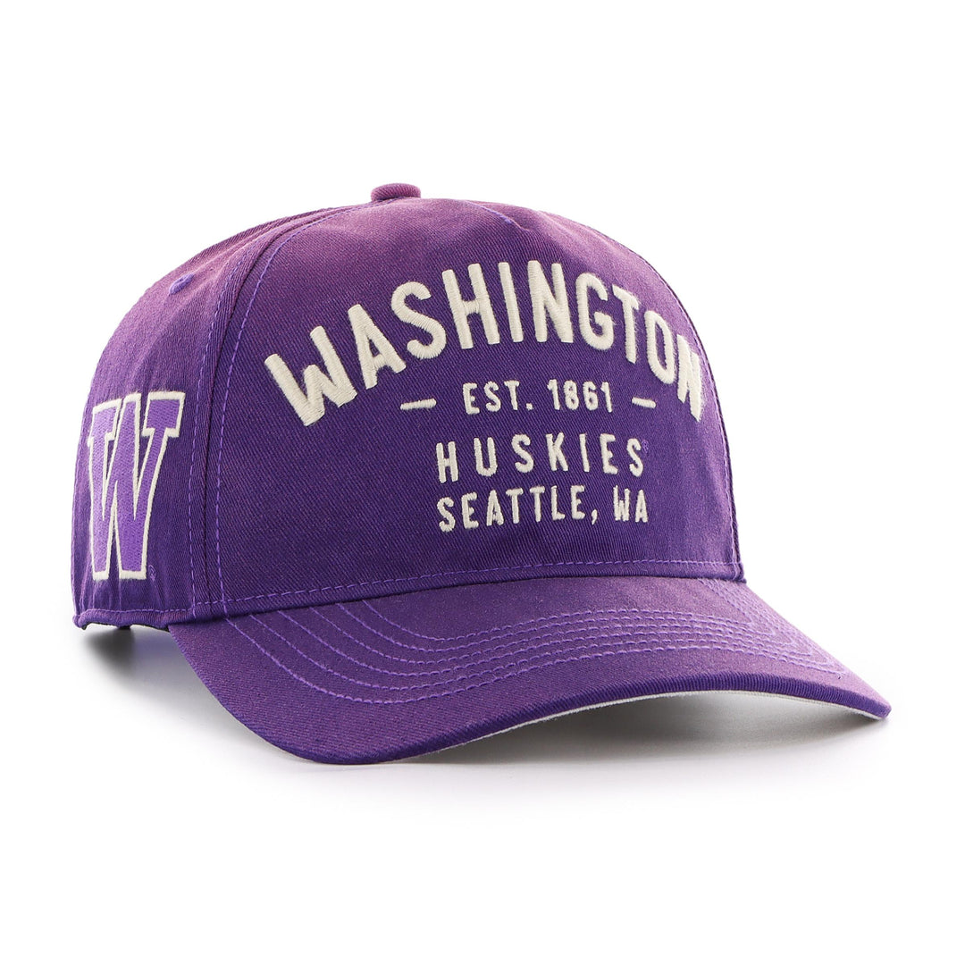 47 Brand Men's Dusted Purple Washington Huskies Laramie Hitch Snapback Hat