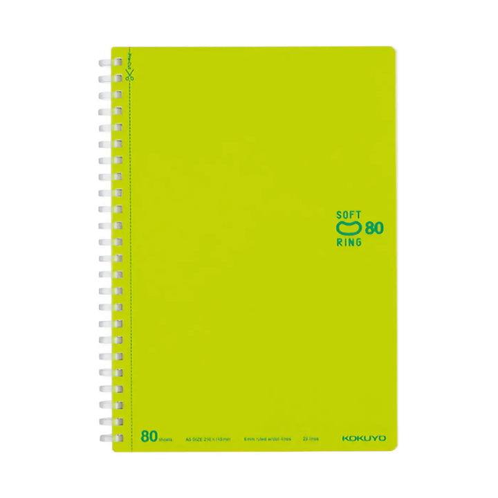 Kokuyo Soft Ring Dotted Line Notebook 80 sheets