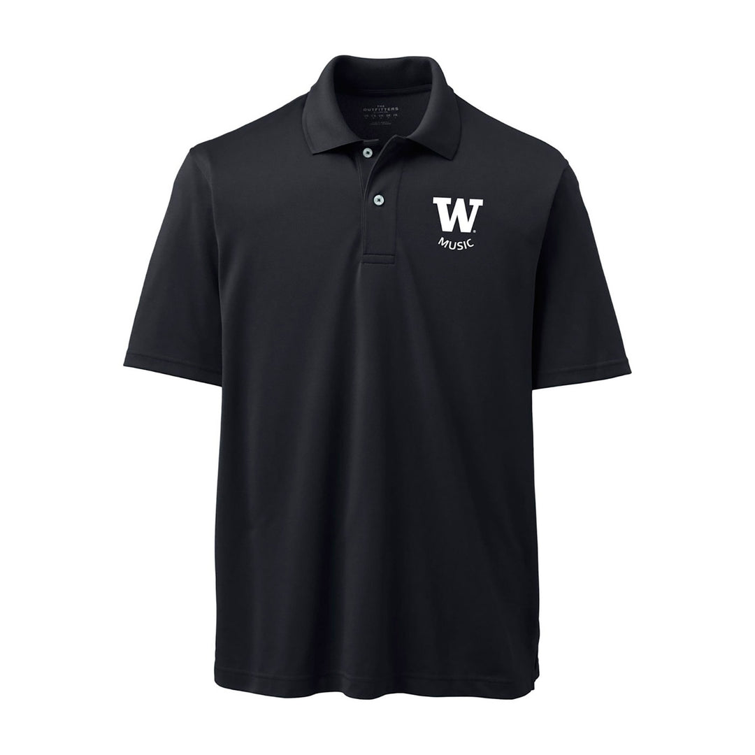 Lands' End Men's UW School of Music Polyester Polo
