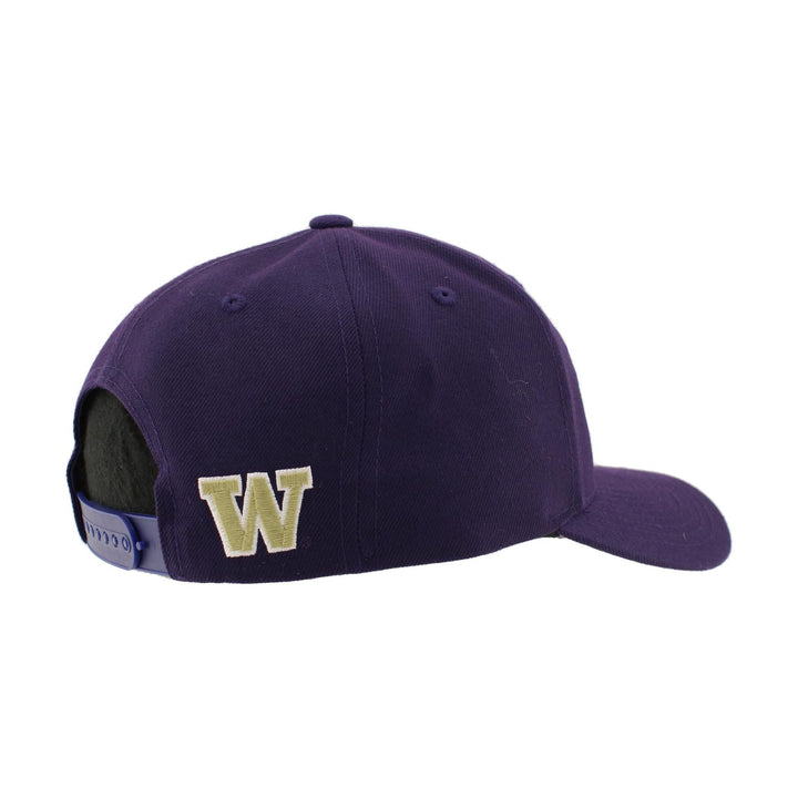Zephyr Purple Washington Seattle Skyline Competitor Snapback Hat