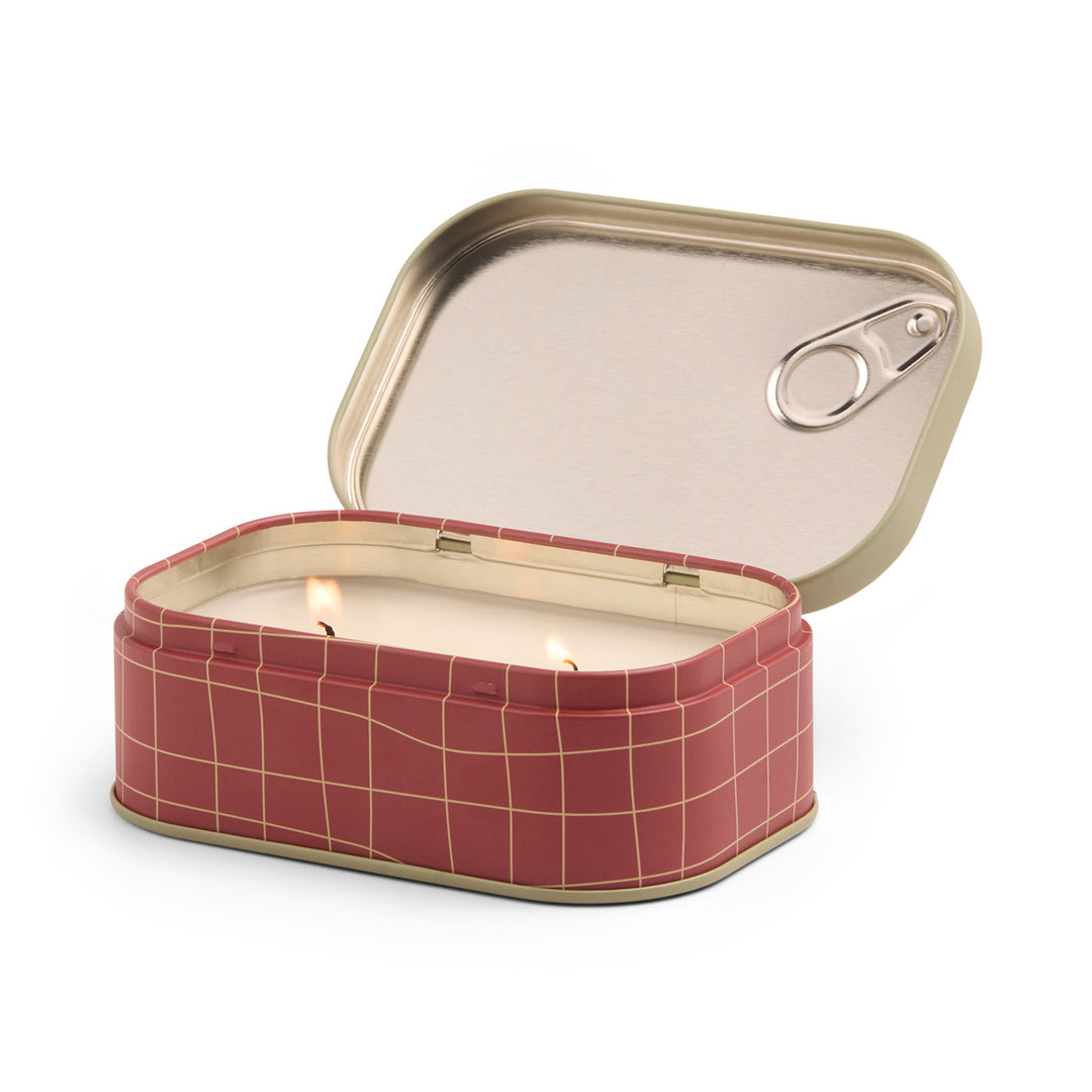 Paddywax Bistro Heirloom Tomato Printed Tin Candle 4.5oz