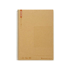 Maruman Kraft B5 5mm Grid Spiral Notebook 40ct
