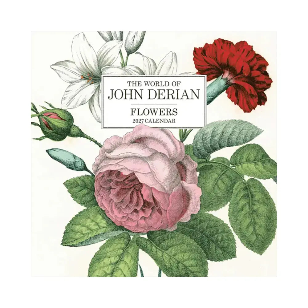 The World of John Derian Wall 2027 Calendar