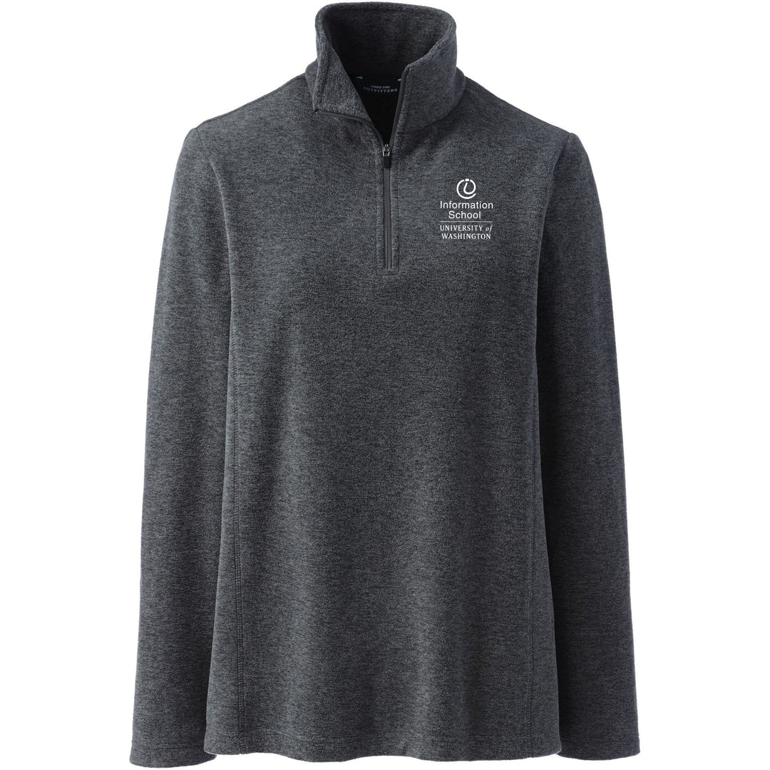 Lands' End Women's UW Information School Thermacheck Fleece Quarter Zip