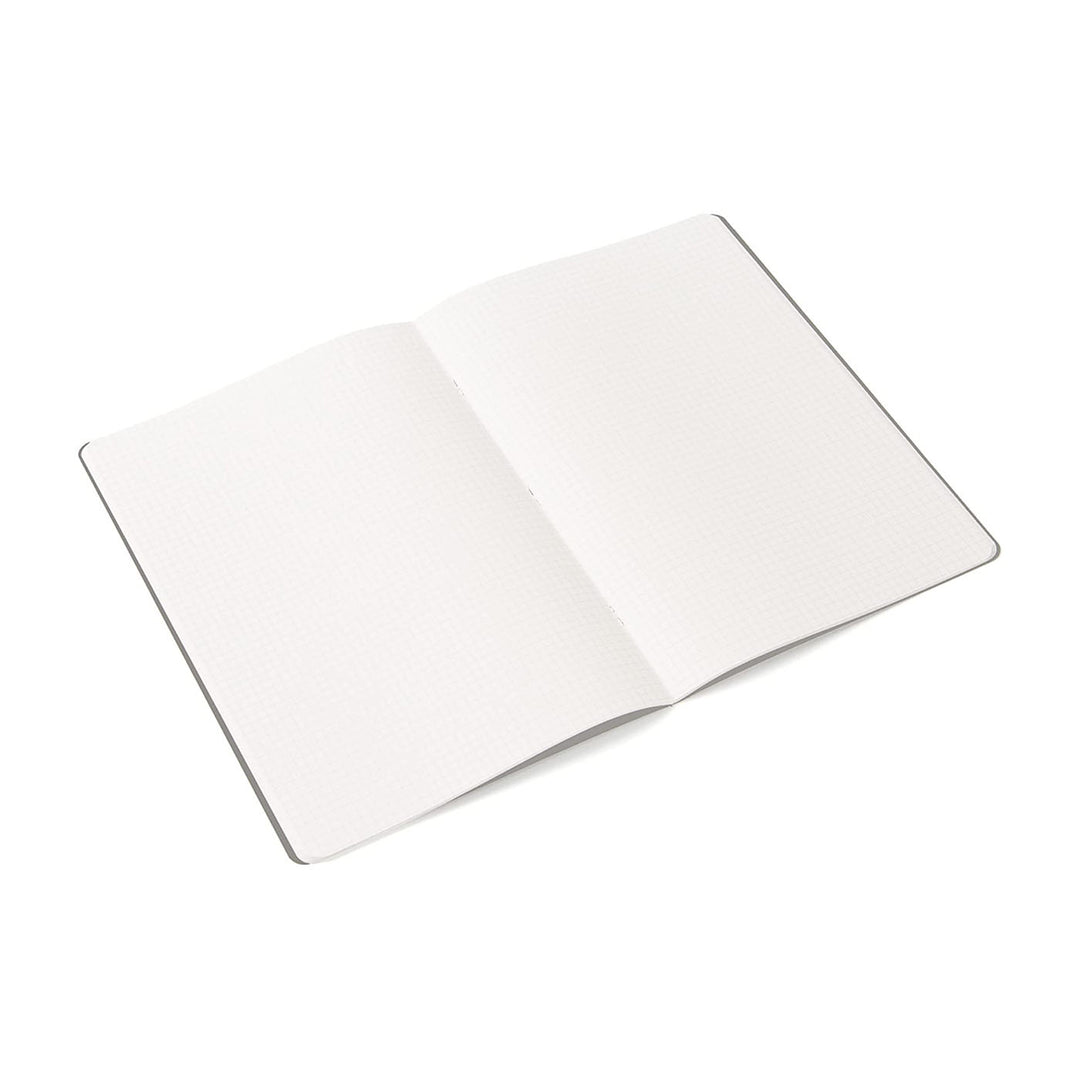 Fabriano Ecoqua 8.25" x 11.7" Stapled Grid Notebook 38 Sheets