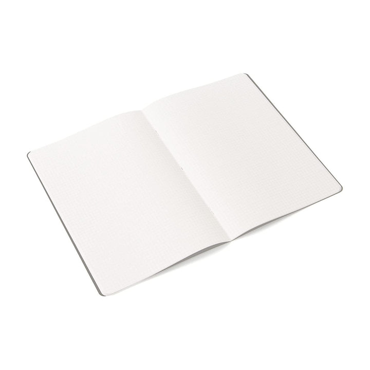 Fabriano Ecoqua 8.25" x 11.7" Stapled Grid Notebook 38 Sheets