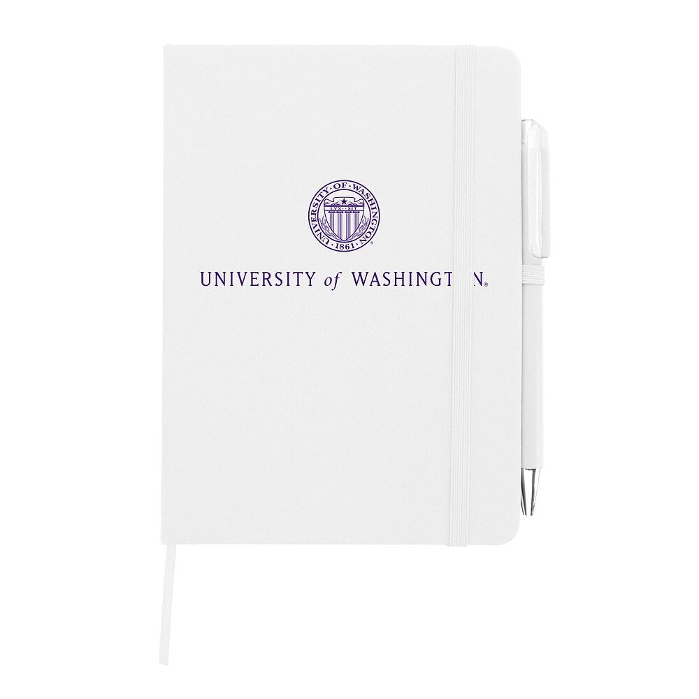 MCM U of W Seal Value Notebook with Pen