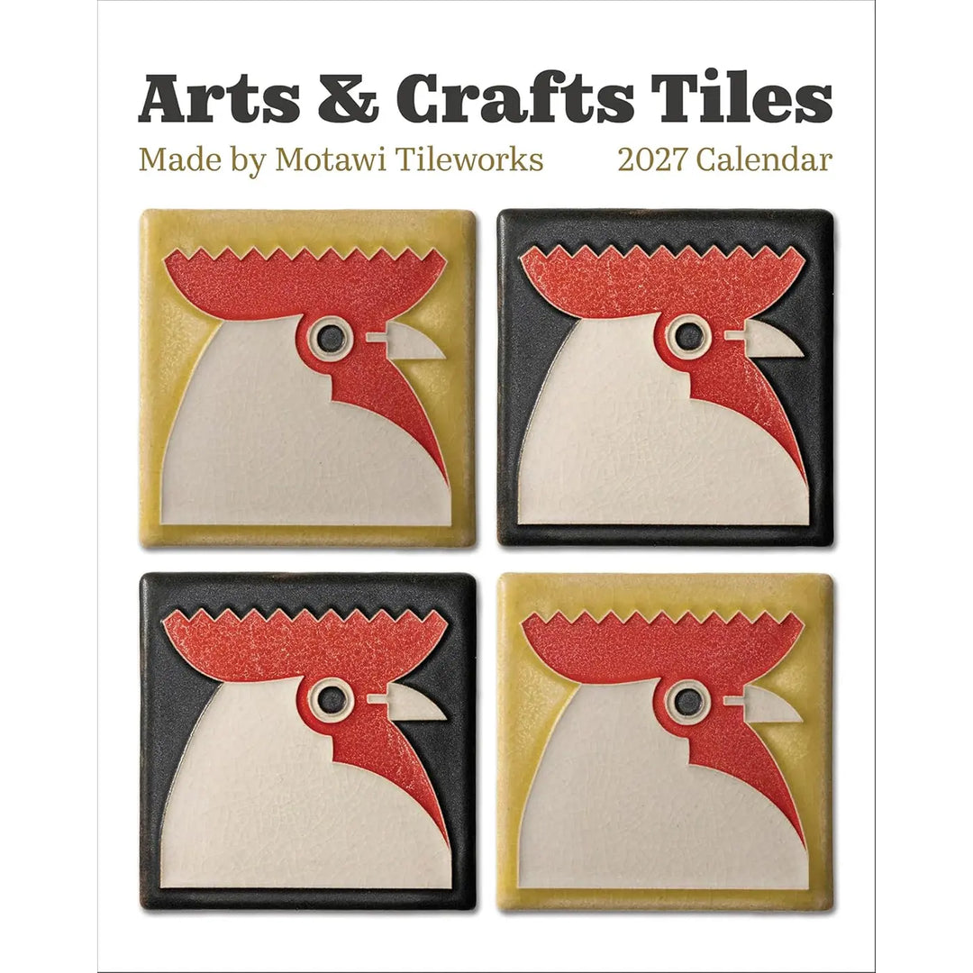 Arts & Crafts Tiles Made by Motawi Tileworks 2027 Mini Wall Calendar
