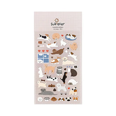 Suatelier Arr! Puppy Dog Stickers