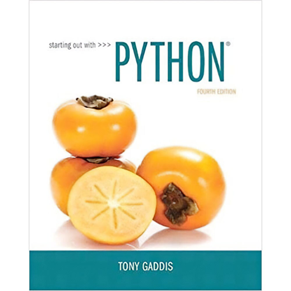 Starting Out With Python (4E 17)