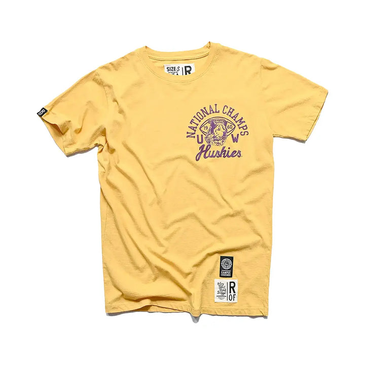 ROF Unisex 1960 National Champs UofW Football Tee