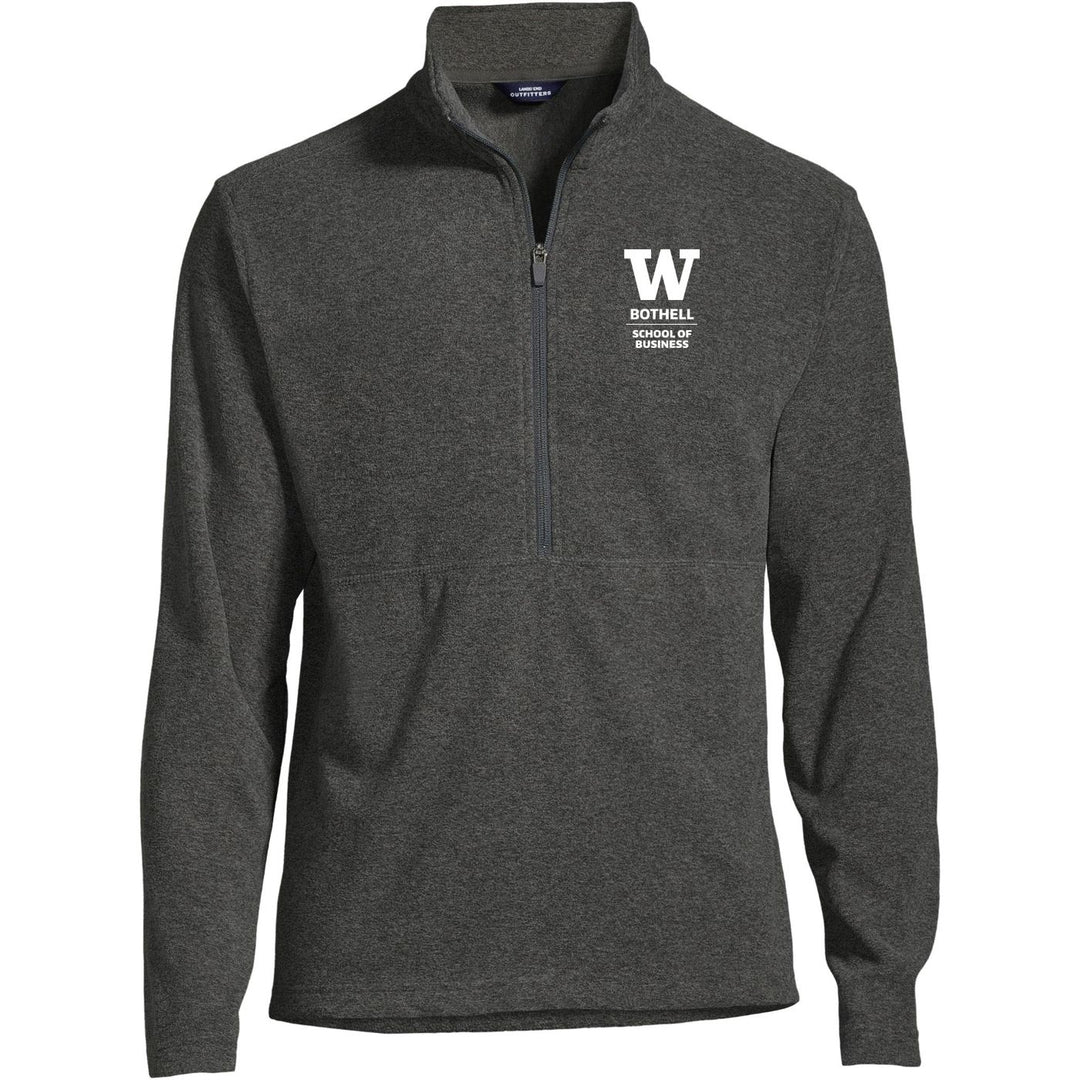 Lands' End Men's UW Bothell School of Business Thermacheck Fleece Quarter Zip