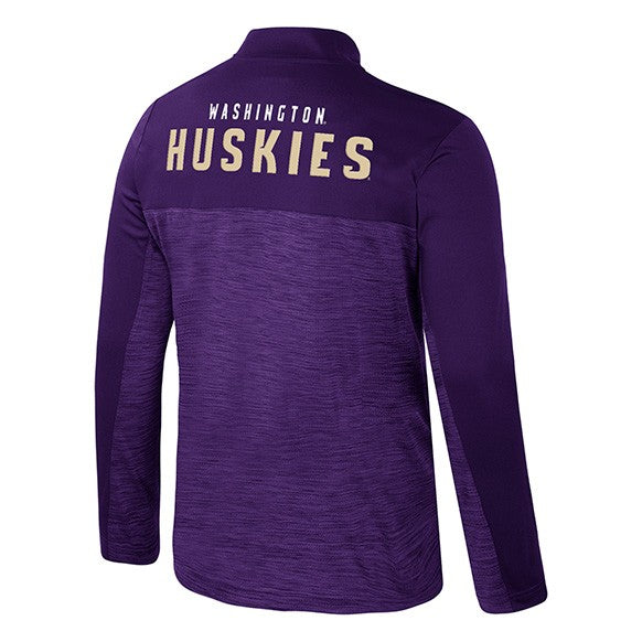 Colosseum Men's Washington Huskies SS26 Micro Mesh Quarter Zip Windshirt