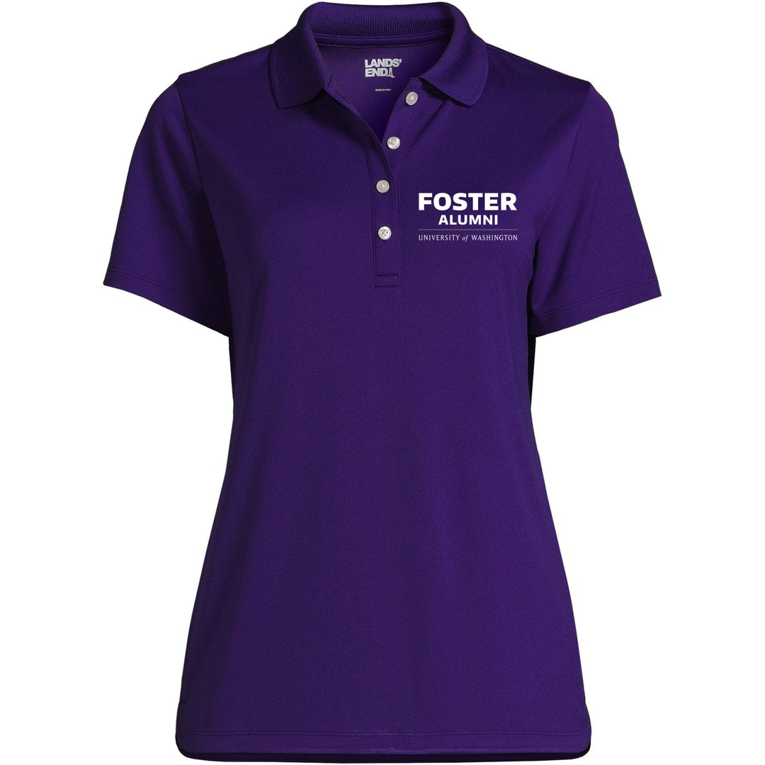 Lands' End Women's UW Foster Alumni Flagship Performance Polo