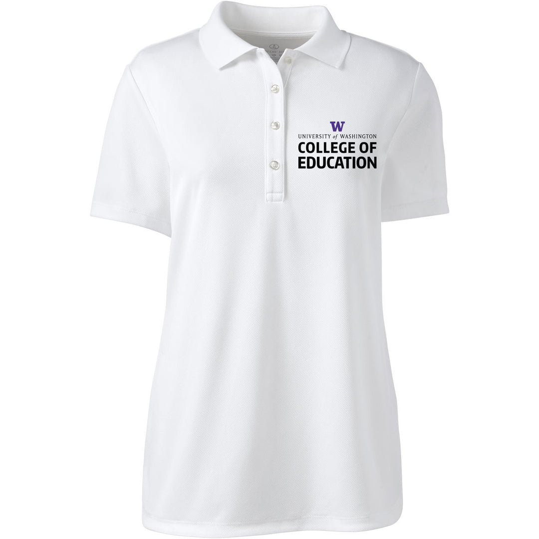 Lands' End Women's UW College of Education Flagship Performance Polo