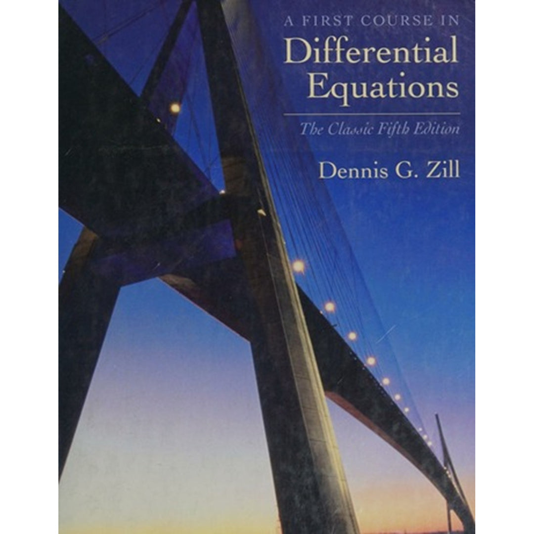 First Course In Differential Equations (5E 00)