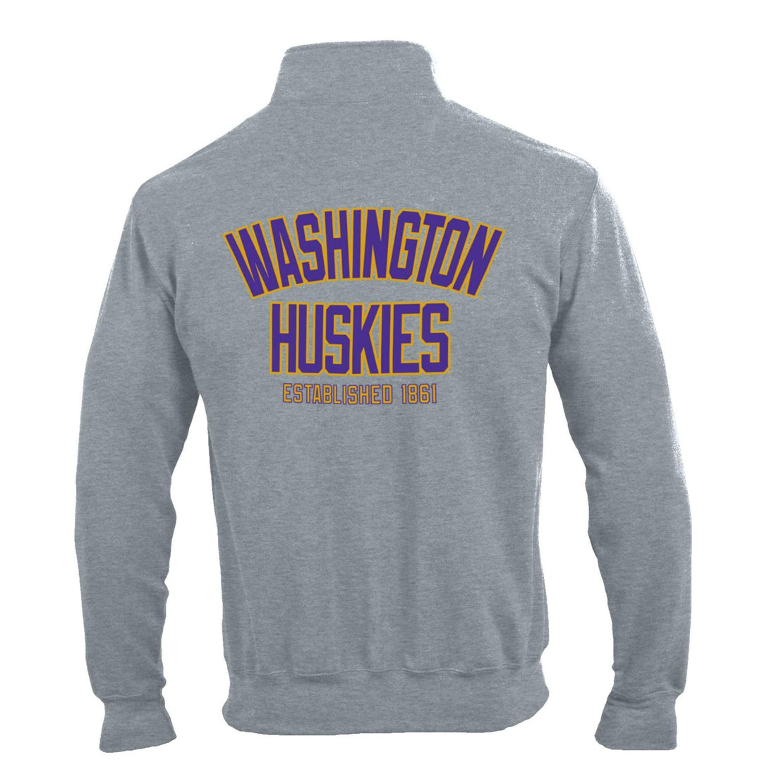 Champion Unisex UW Retro Dog Back Print Powerblend Quarter Zip