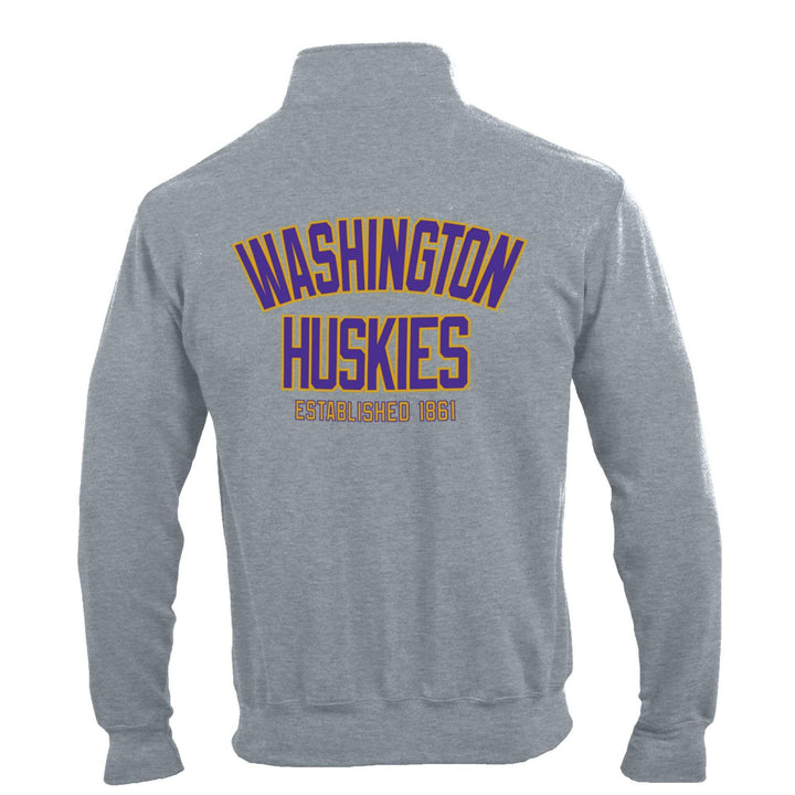 Champion Unisex UW Retro Dog Back Print Powerblend Quarter Zip