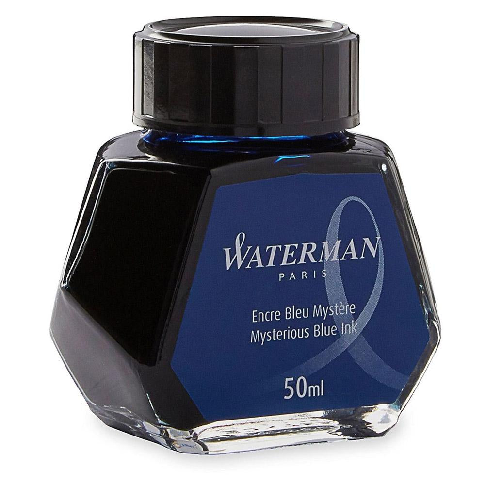 Waterman 50ml Fountain Pen Ink Blue-Black