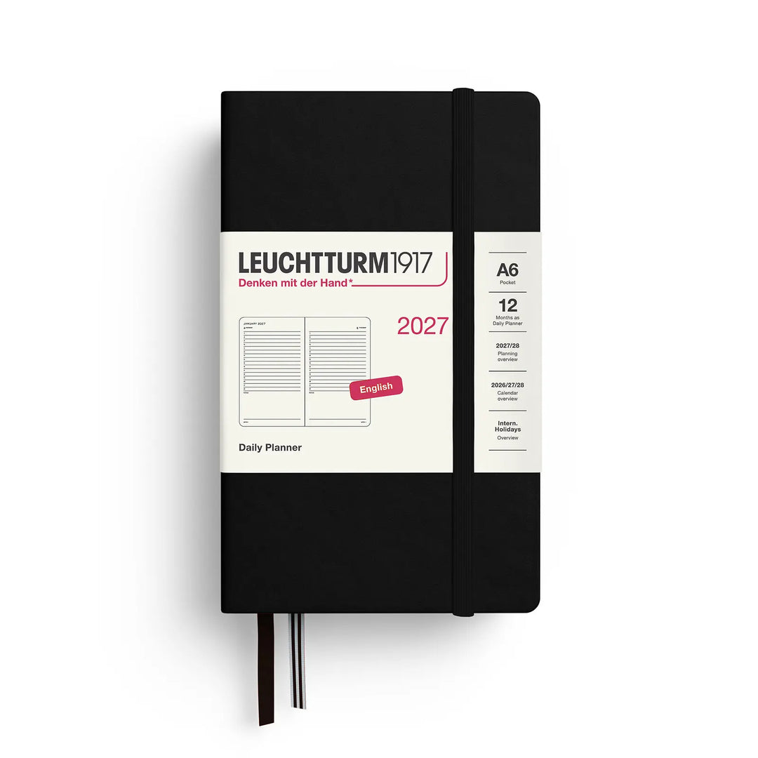 Leuchtturm 2027 A6 Pocket Hardcover Daily Planner