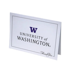 Photo of Jardine UW Signature Thank You A5 Note Card Box 10ct.