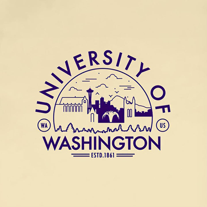 USCAPE Unisex UW Campus Voyager Garment Dyed Tee