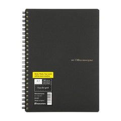Maruman Black Mnemosyne 5mm Dot Grid Spiral Notebook 80ct