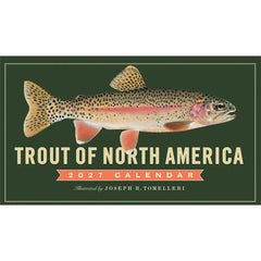 Photo of 2027 Trout of North America Wall Calendar.