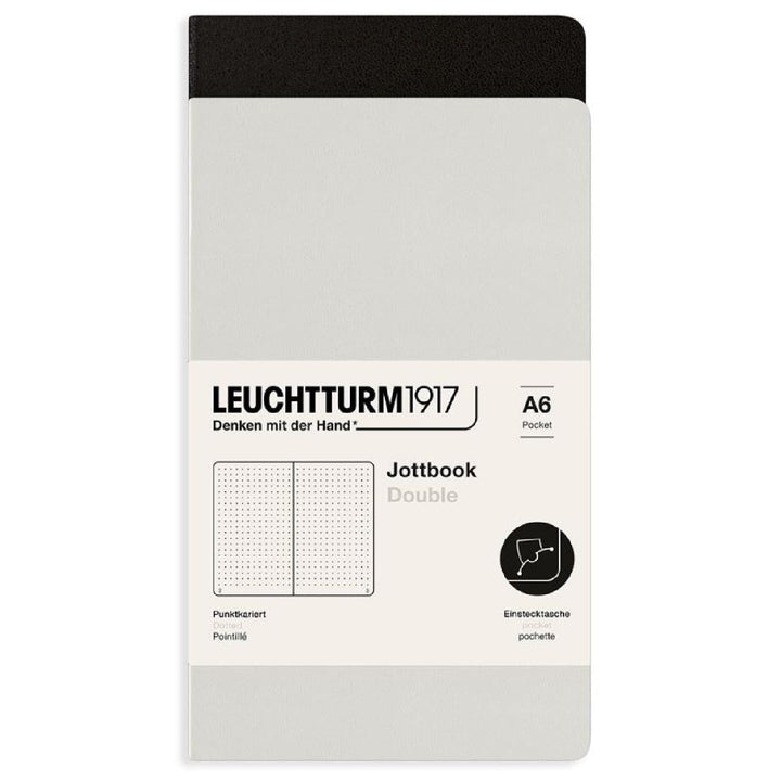 Leuchtturm 1917 Jottbook Double Pack A6 Flexcover Notebook 59ct