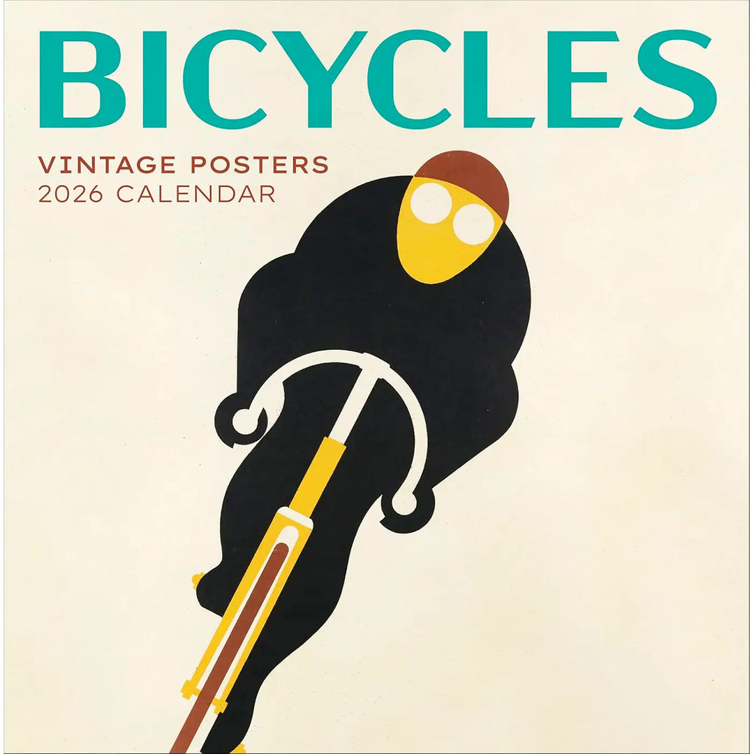 Bicycles: Vintage Posters 2026 Wall Calendar