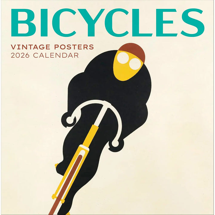Bicycles: Vintage Posters 2026 Wall Calendar