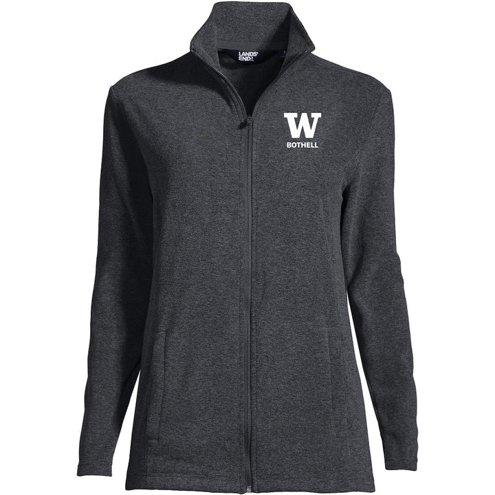 Lands' End Women's UW Bothell Thermacheck Fleece Full Zip