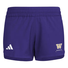 Photo of adidas Women's Washington Huskies Icon D4T Woven Shorts 3".
