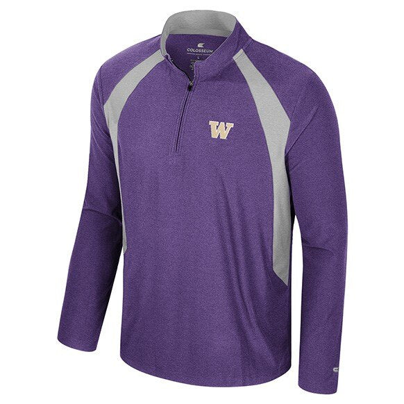 Colosseum Men's W Logo SS25 Cloud Jersey Quarter Zip Windshirt
