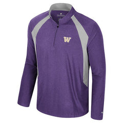 Colosseum Men's W Logo SS25 Cloud Jersey Quarter Zip Windshirt