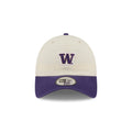 New Era White Purple Washington Huskies 2t Micro Logo Casual Classic Hat thumbnail