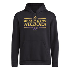 adidas Men's Washington Huskies 2024 Strategy Fleece Hoodie