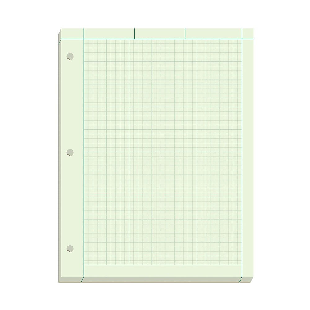 Ampad Greentint 5x5 Quad Engineering Computation Pad 200ct
